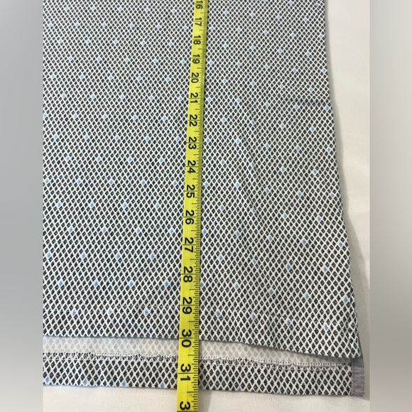 johnnie-O Linxter Vestal Performance Polo/Golf Shirt - White/Black/Blue - Picture 8 of 10